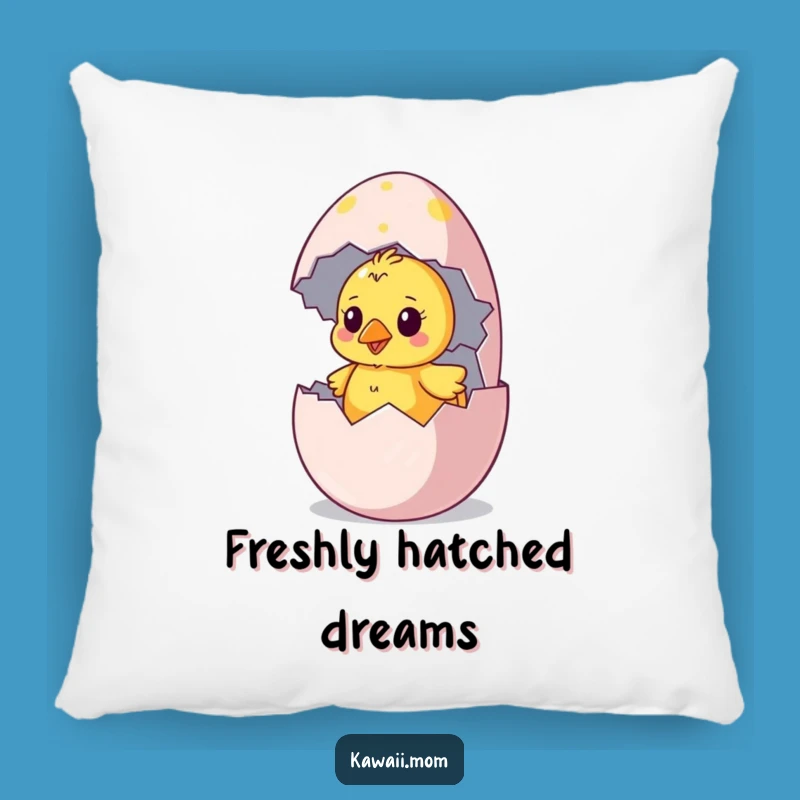 Funny Chick Hatching Pillow - Soft Character Cushion for Cozy Comfort