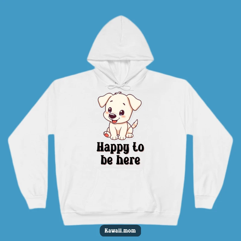 Funny Puppy Tail Wag Hoodie: Cozy Character Comfort, Perfect Humorous Gift