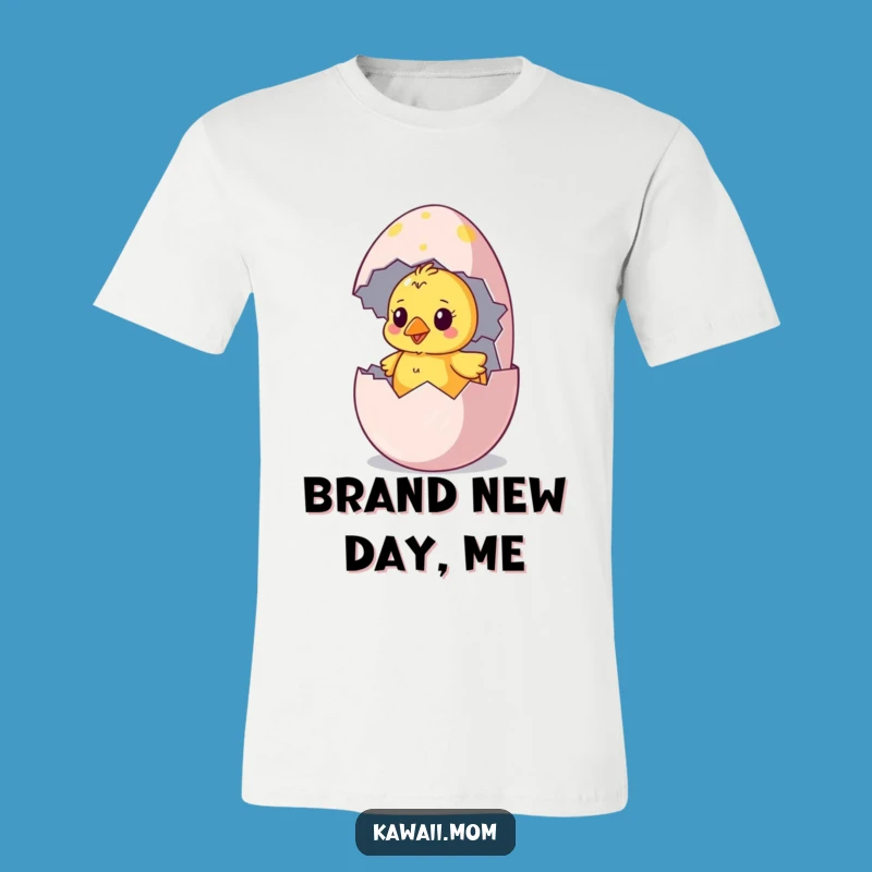 Funny Chick Hatching T-Shirt - Comical Character Tee for Quirky Personalities